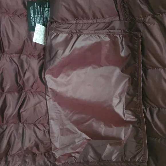 New Cole Haan Puffer Parka Winter Coat Jacket Womens Packable Down XS